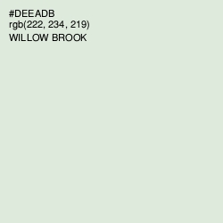 #DEEADB - Willow Brook Color Image